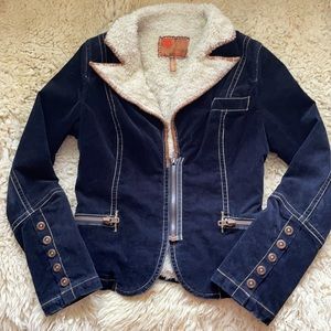 Fleece Lined Corduroy Jacket